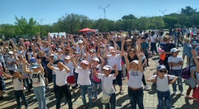 25 мая по 5 июня 2019 года проводится акция посвященный Международному дню защиты детей в рамках республиканской акции  «Нұрлы Болашақ».