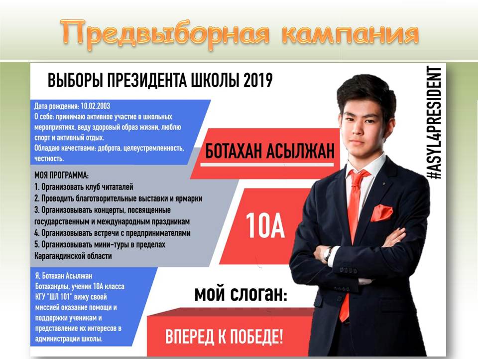 Предвыборная компания