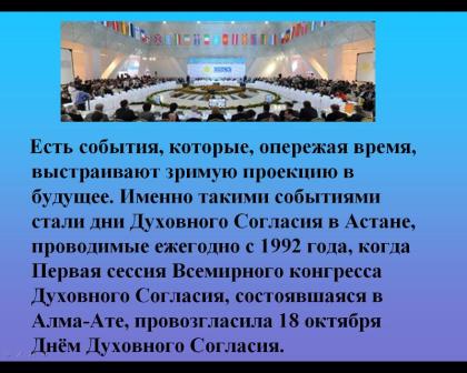 Международный день духовного согласия